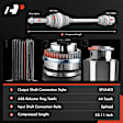 APCVA307 Front Passenger CV Axle Shaft Assembly