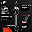 APCVA3093 Front Passenger CV Axle Shaft Assembly