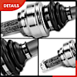 APCVA3371 2 Pcs Rear CV Axle Assembly