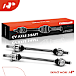 APCVA3371 2 Pcs Rear CV Axle Assembly