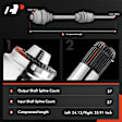 APCVA3389 2 Pcs Front CV Axle Assembly