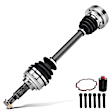 APCVA649 Front Driver or Passenger CV Axle Shaft Assembly