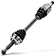 2010 Toyota Corolla - Front, Driver Side Axle Assembly,  Front Left Driver Side, FWD, 2.4L 4Cyl