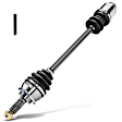APCVA888 Front Driver or Passenger CV Axle Shaft Assembly