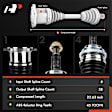 APCVA916 Front Driver CV Axle Shaft Assembly