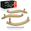 APDAM048 3 Pcs Driver & Passenger Beige Interior Door Pull Handle Trim Set