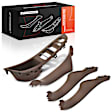 APDAM142 4 Pcs Driver & Passenger Mocha Interior Door Handle Panel Cover Trim Set