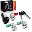 APDCS028 4 Pcs Door Lock Cylinder Set with 2 Keys