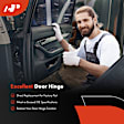 APDHG130 Rear Driver Lower Upgraded Metal Door Hinge
