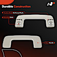 APDHI188 2 Pcs Front Beige Interior Grab Handle