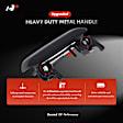 APDHO1574TW Rear Tailgate Texture Black Handle without Keyhole