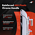 APDHO2918TW Exterior Door Handle with Key Hole