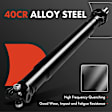2008 Chevrolet Tahoe - Rear Driveshaft, 4WD, Naturally Aspirated, OHV, GAS, 4-Door, 116.0 in. WB, Sport Utility, 48 in. Length