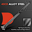 2008 Acura RDX - Rear Driveshaft, 104.3 in. WB, GAS, 4-Door, Location: Rear Side, AWD(All Wheel Drive), Sport Utility, 82.63 in. Length