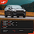 2019 Chevrolet Traverse - Rear Driveshaft, 120.9 in. WB, 66.65 in. Length