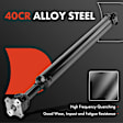 APDS1300 Rear Steel Driveshaft Assembly