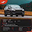 2015 BMW 550i - Rear Driveshaft, Automatic Transmission, RWD,  Rear Side, Sedan, 59.38 in. Length