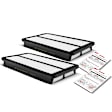 APEAF001 2 Pcs Engine Air Filter