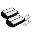 APEAF073 2 Pcs Engine Air Filter with Rigid Panel