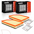 APEAF099 2 Pcs Engine Air Filter