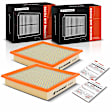 APEAF103 2 Pcs Engine Air Filter with Flexible Panel