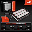 APEAF1043 2 Pcs Engine Air Filter with Rigid Panel