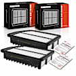 APEAF107 2 Pcs Engine Air Filter