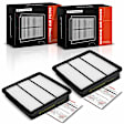 APEAF1083 2 Pcs Engine Air Filter with Rigid Panel