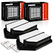 APEAF1085 2 Pcs Engine Air Filter with Rigid Panel