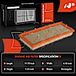 APEAF1103 2 Pcs Engine Air Filter with Flexible Panel