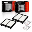 APEAF1104 2 Pcs Engine Air Filter with Rigid Panel