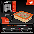 APEAF1108 2 Pcs Engine Air Filter