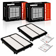 APEAF1110 2 Pcs Engine Air Filter with Rigid Panel