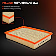 APEAF1121 2 Pcs Engine Air Filter