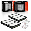 APEAF1145 2 Pcs Engine Air Filter with Rigid Panel