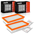 APEAF1155 2 Pcs Engine Air Filter