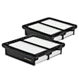 APEAF117 2 Pcs Engine Air Filter with Rigid Panel
