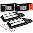 APEAF1199 2 Pcs Engine Air Filter