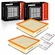 APEAF1208 2 Pcs Engine Air Filter