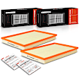 APEAF121 2 Pcs Engine Air Filter