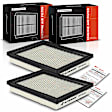 APEAF1223 2 Pcs Engine Air Filter with Flexible Panel