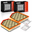 APEAF1232 2 Pcs Engine Air Filter