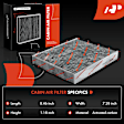 APEAF1236 Engine & Activated Carbon Cabin Air Filter