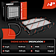 APEAF1238 Engine & Activated Carbon Cabin Air Filter
