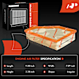 APEAF1267 2 Pcs Engine Air Filter