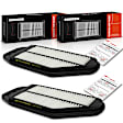 APEAF1274 2 Pcs Engine Air Filter