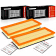 APEAF1280 2 Pcs Engine Air Filter