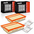 APEAF1284 2 Pcs Engine Air Filter
