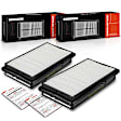 APEAF1308 2 Pcs Engine Air Filter