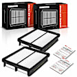 APEAF1310 2 Pcs Engine Air Filter